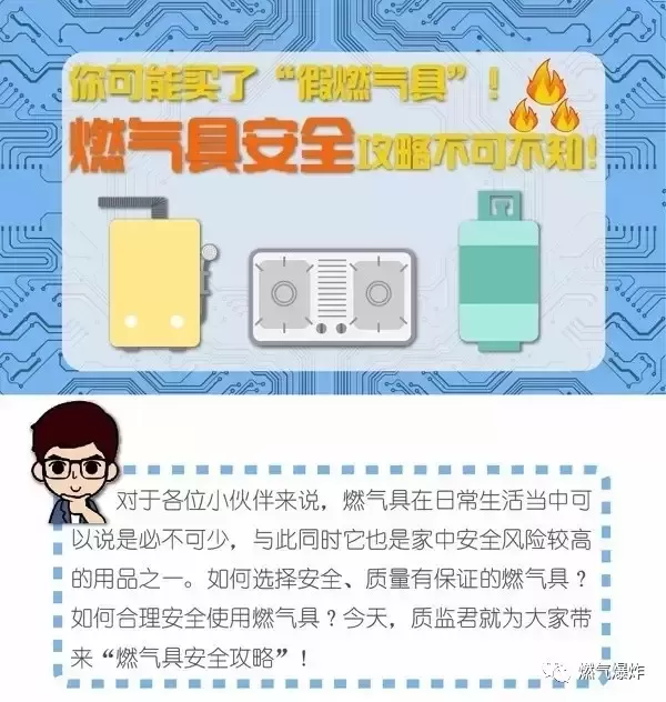 燃氣具安全，不可不知